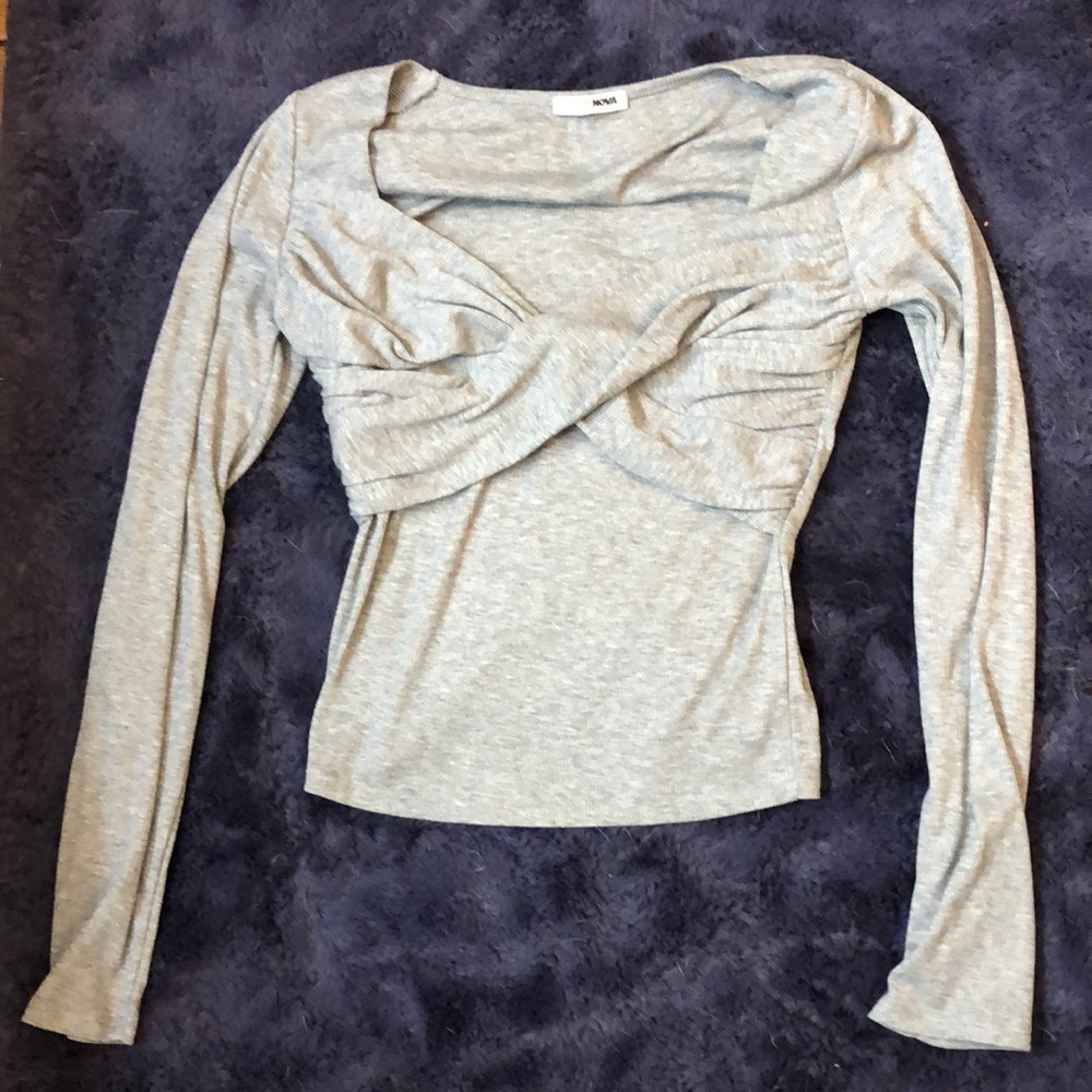 Small gray long sleeve